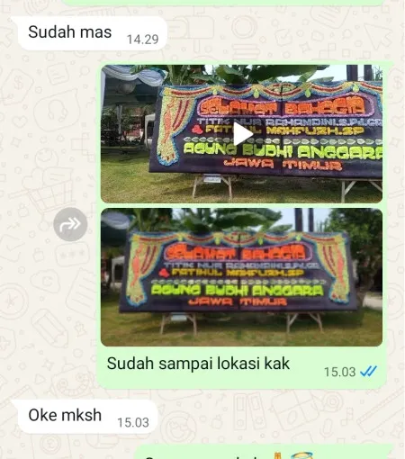 Pengiriman Papan Bunga Cipondoh Makmur