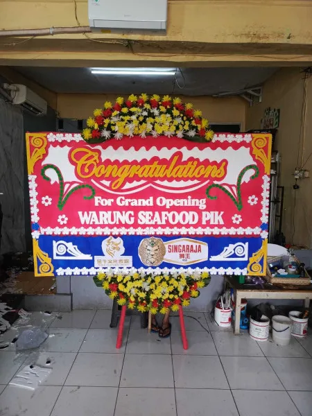 Papan Bunga Ucapan Selamat Cipondoh Makmur