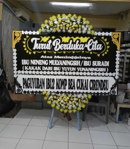 Papan Bunga Duka Cipondoh Makmur